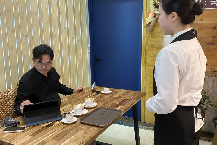 커피 교육의 마지막 과정 [국제커피교류협회 시험공간보기] 2025년 "인천시 꿈드림" 편 공개 ♥