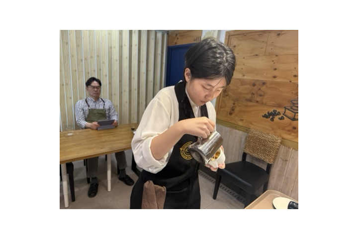 꿈드림 커피바리스타 레벨 1 시험, 12회 교육의 마무리